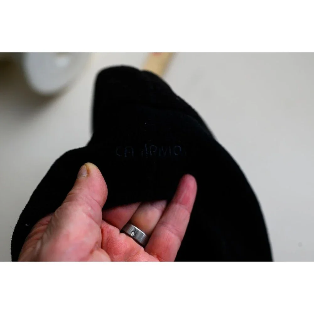 Hytrel Black M Hat ear flaps ski snowboarding winter